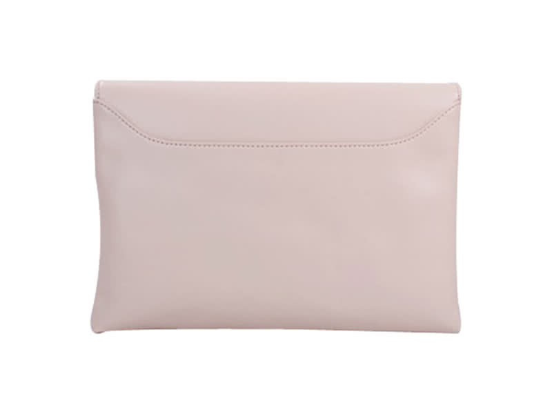 Givenchy Antigona Envelope Clutch Grained Leather Cream 2