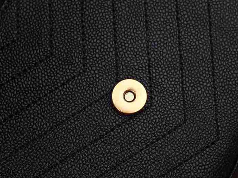 Ysl Small Monogramme Satchel Black Grain Textured Matelasse Leather 10