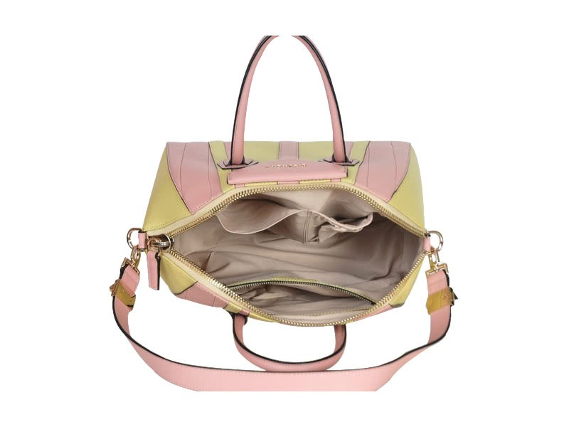 Givenchy Large Antigona Bag Bi-Color Pink Yellow 8