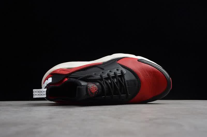 Nike Air Huarache Men Women Black Red Shoes 5