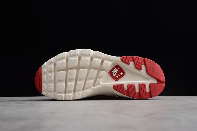 Nike Air Huarache Men Women Black Red Shoes 7