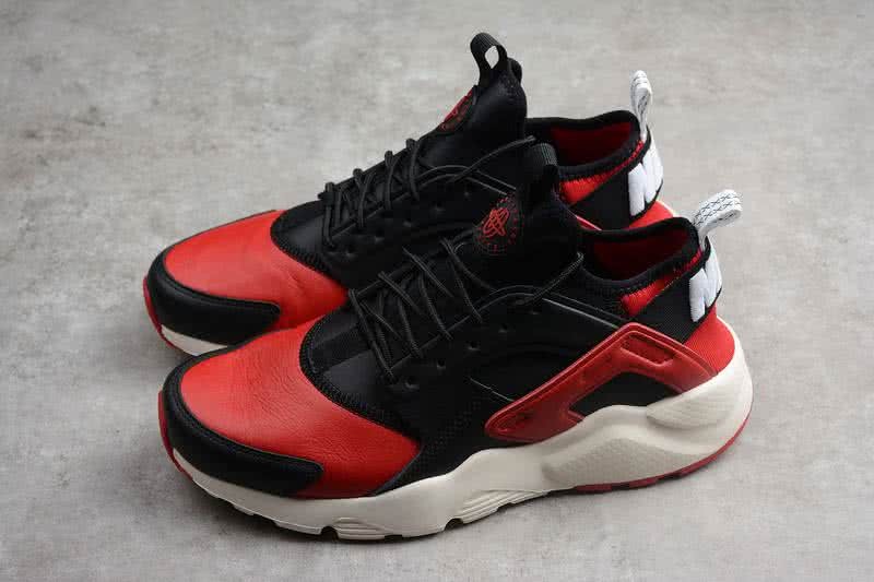 Nike Air Huarache Men Women Black Red Shoes 1