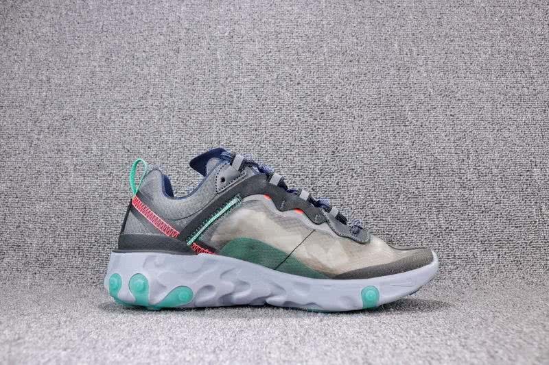 Air Max Undercover x Nike Upcoming React Element 87 White Black Shoes Men Women 8