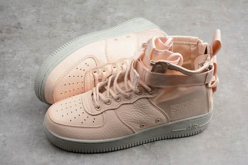 Nike Special Forces Air Force 1 Shoes Pink Women 1
