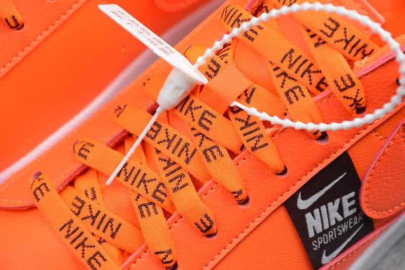 Nike Blazer Low Se Sneakers Low Orange White Men Women 8
