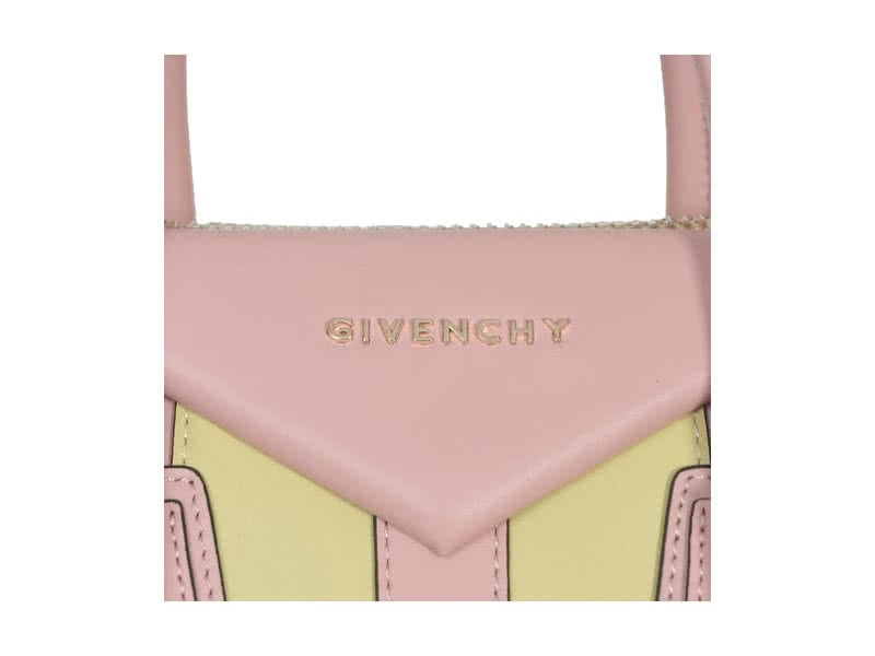 Givenchy Large Antigona Bag Bi-Color Pink Yellow 6
