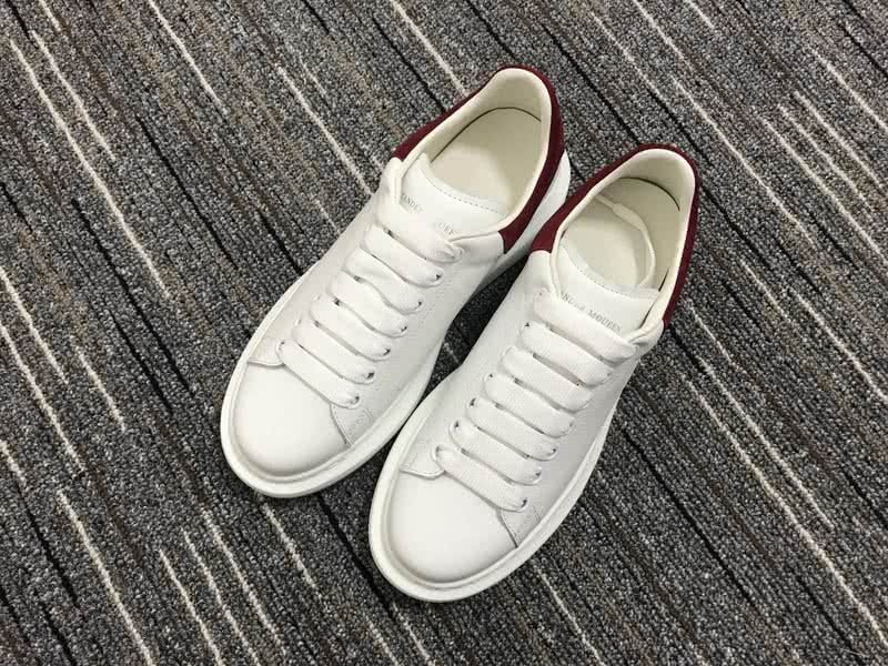 Alexander McQueen White and White shoelace 1