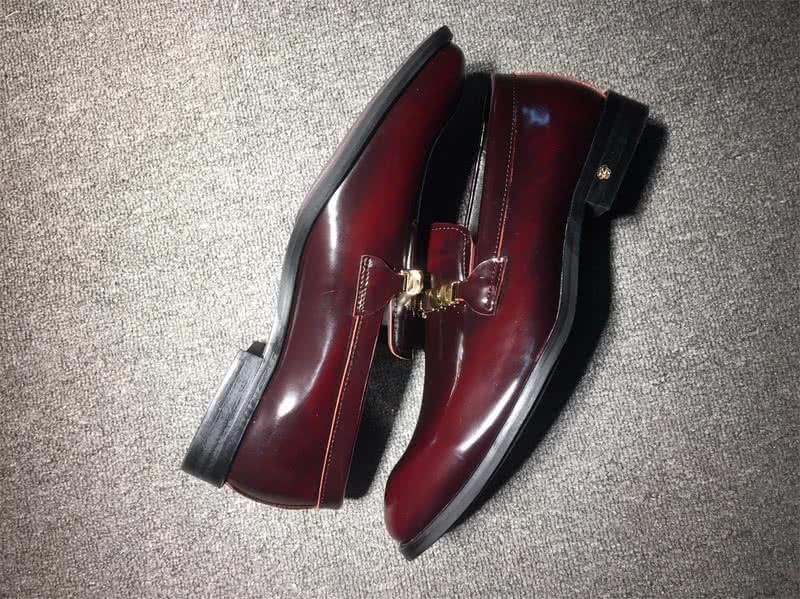 Versace Men Wine Red Leisure Shoes 6