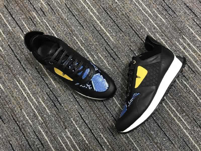 Fendi Black With Yellow And Blue 2