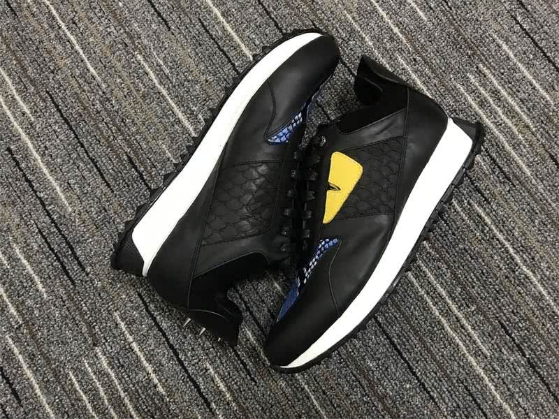 Fendi Black With Yellow And Blue 5