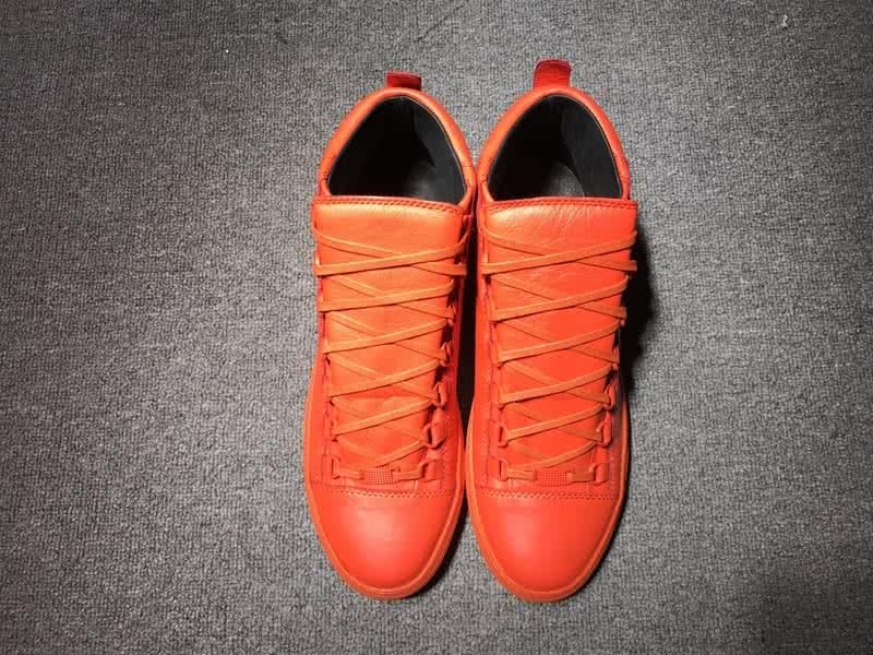 Balenciaga Classic High Top Sneakers Orange 3