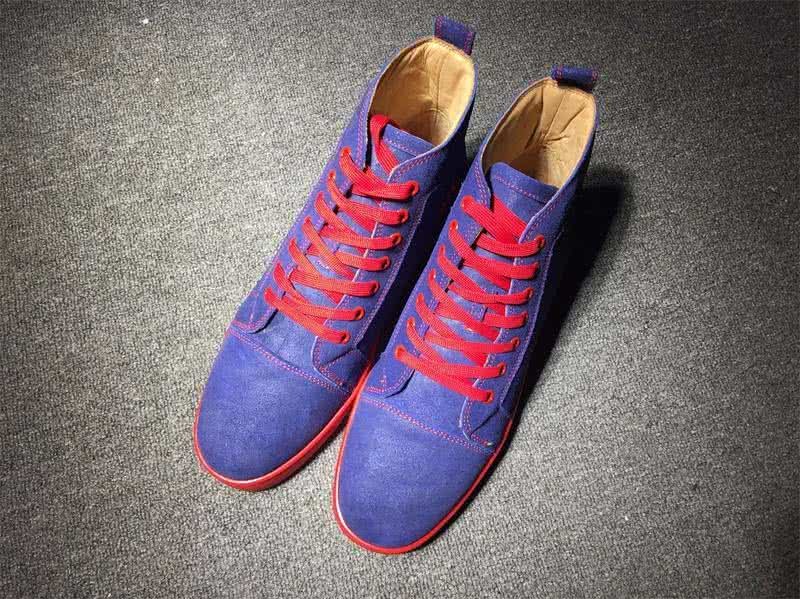 Christian Louboutin Sneaker Men/Women Blue/Orange 1