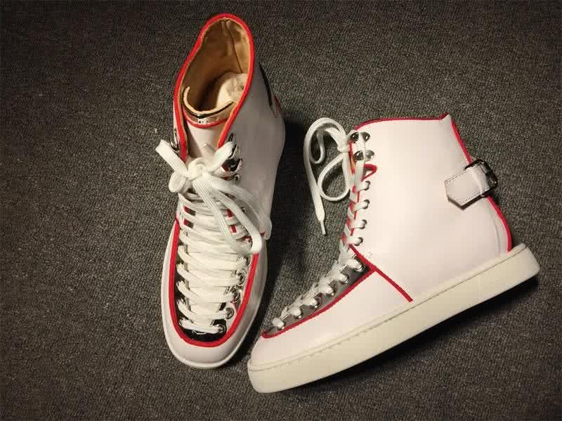 Christian Louboutin Sneaker Women/Men White/Red 3