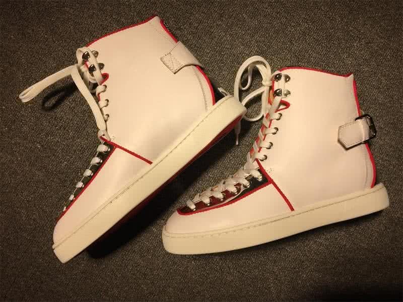Christian Louboutin Sneaker Women/Men White/Red 4