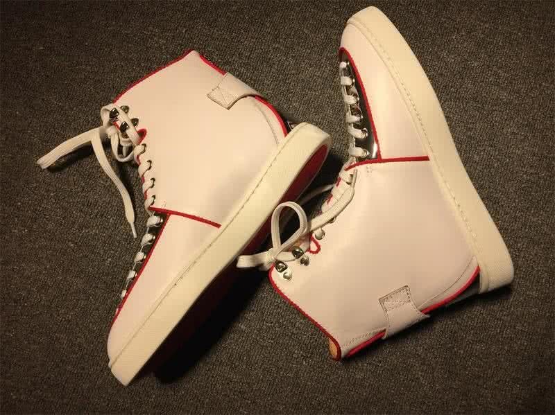 Christian Louboutin Sneaker Women/Men White/Red 5