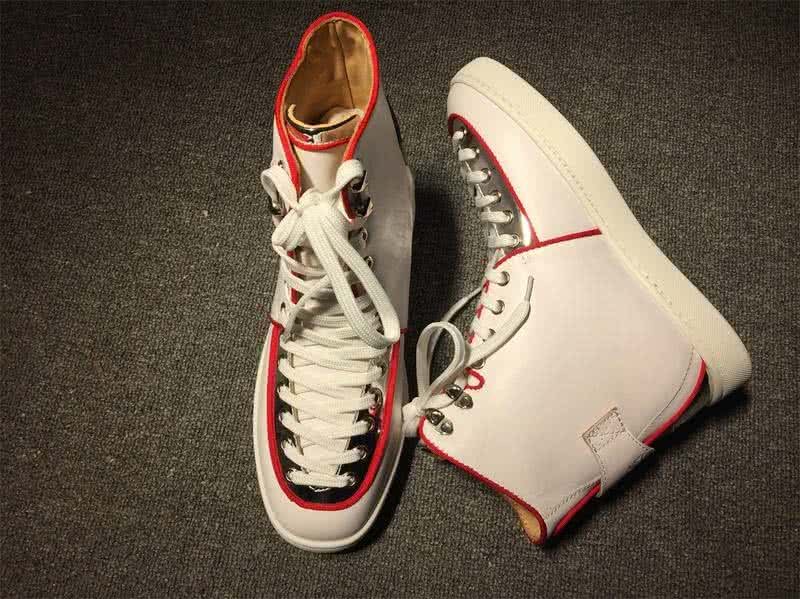 Christian Louboutin Sneaker Women/Men White/Red 6