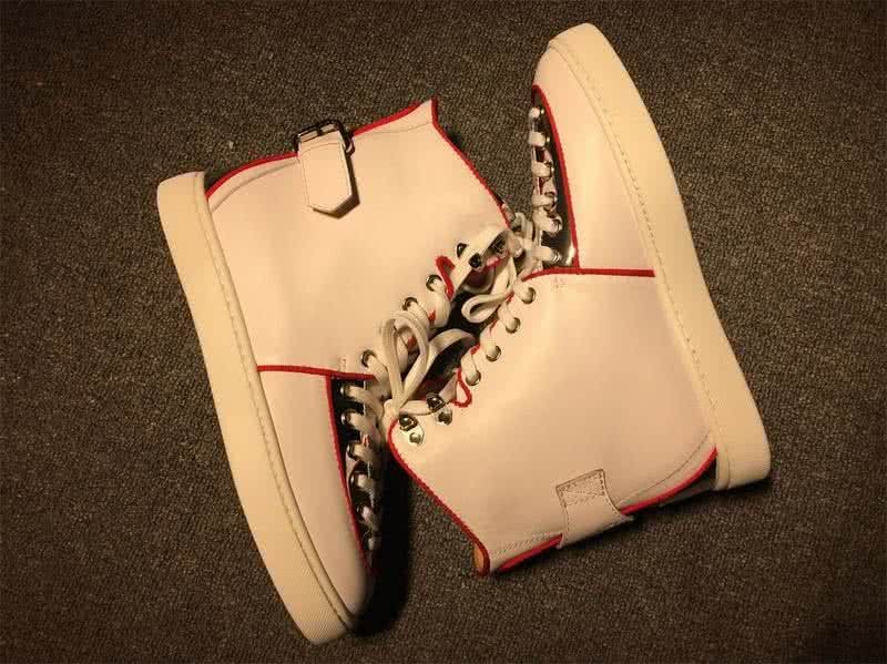 Christian Louboutin Sneaker Women/Men White/Red 7