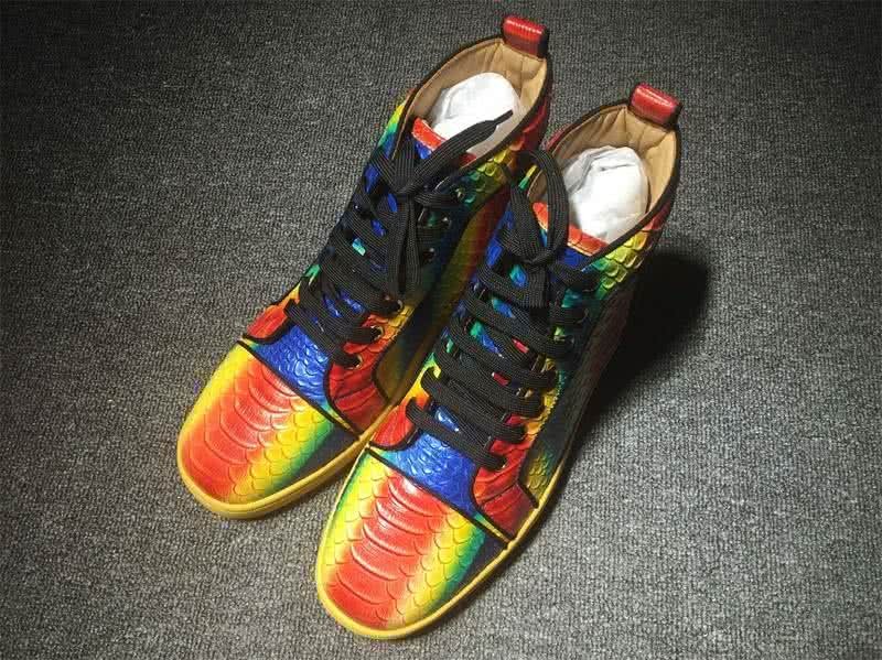 Christian Louboutin Python Sneaker Men/Women Multicoloured 1