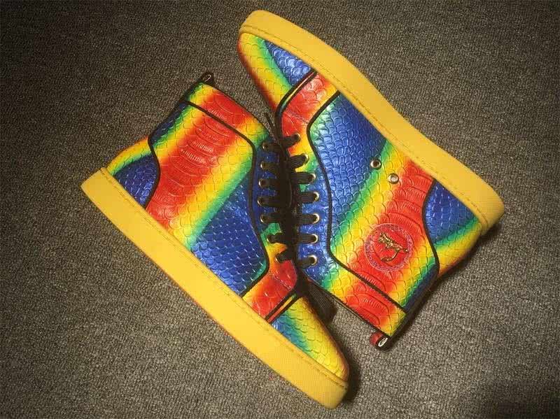 Christian Louboutin Python Sneaker Men/Women Multicoloured 6