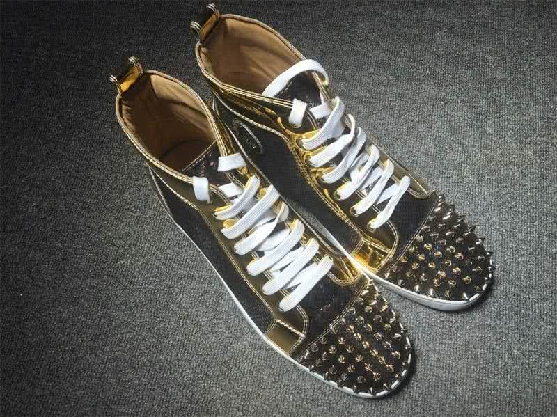 Christian Louboutin Python Sneaker Men/Women Gold 2