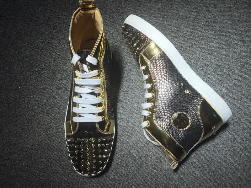 Christian Louboutin Python Sneaker Men/Women Gold 4