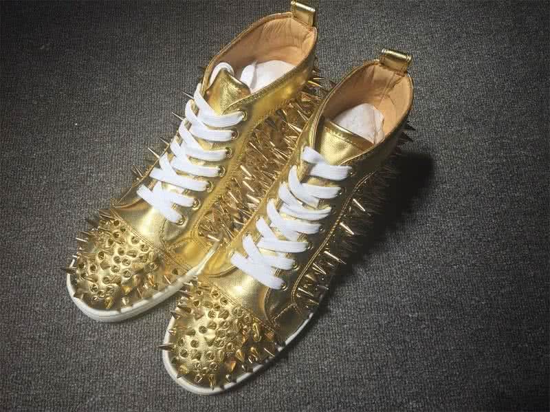 Christian Louboutin Louis Pik Pik Sneaker Men/Women Gold 1