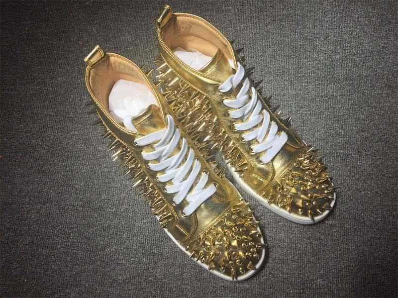 Christian Louboutin Louis Pik Pik Sneaker Men/Women Gold 2