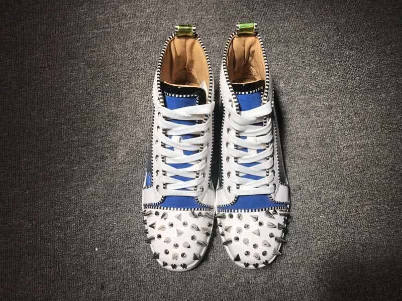 Christian Louboutin Louis Pik Pik Sneaker Men/Women Blue/White 2
