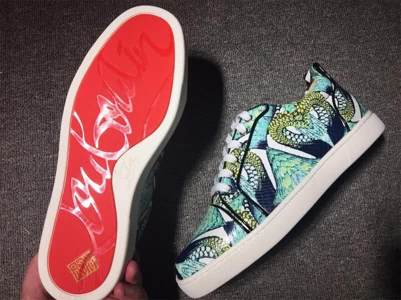 Christian Louboutin Low Top Lace-up Paintings 8