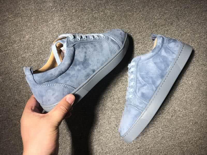 Christian Louboutin Low Top Lace-up Blue 7
