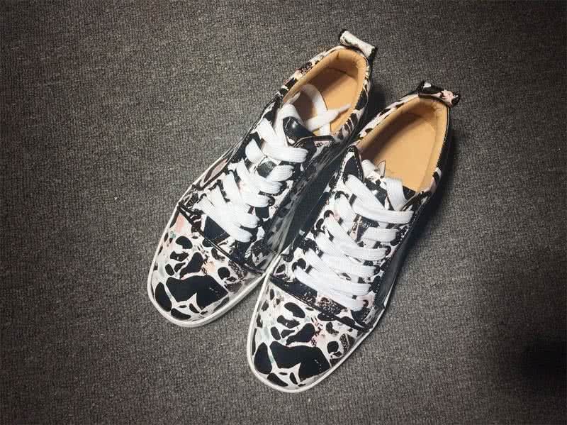 Christian Louboutin Low Top Lace-up Paintings 1
