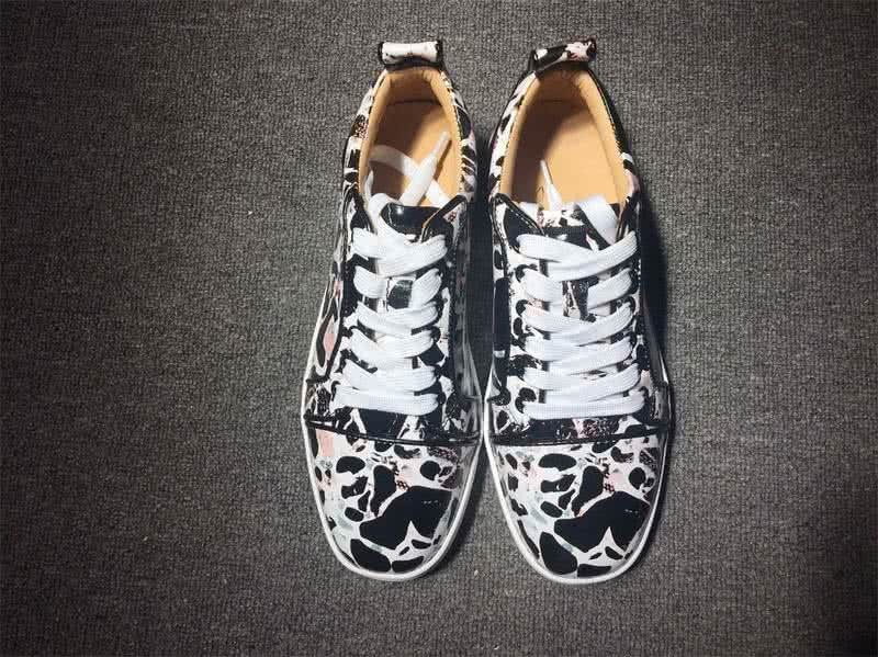 Christian Louboutin Low Top Lace-up Paintings 2