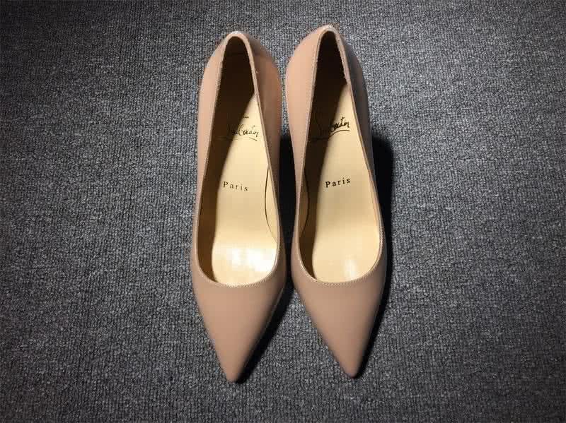 Christian Louboutin High Heels Nude Patent Leather 2