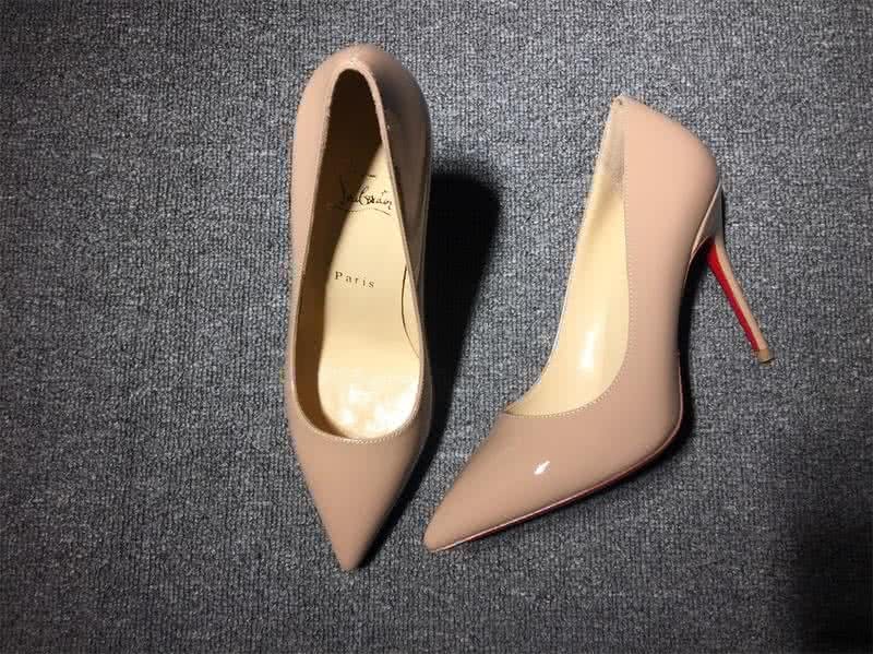 Christian Louboutin High Heels Nude Patent Leather 3