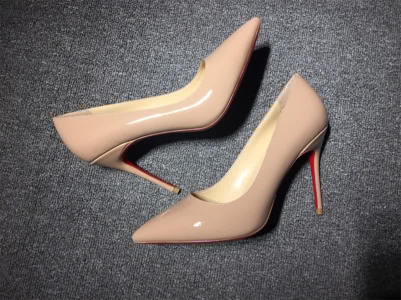 Christian Louboutin High Heels Nude Patent Leather 4
