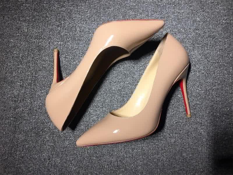 Christian Louboutin High Heels Nude Patent Leather 5