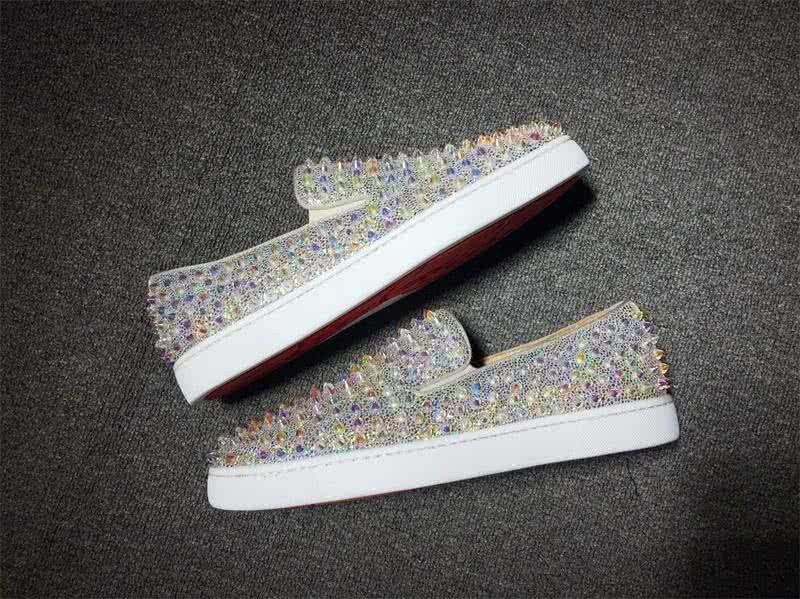 Christian Louboutin Low Top Full Colorful Rivets 9
