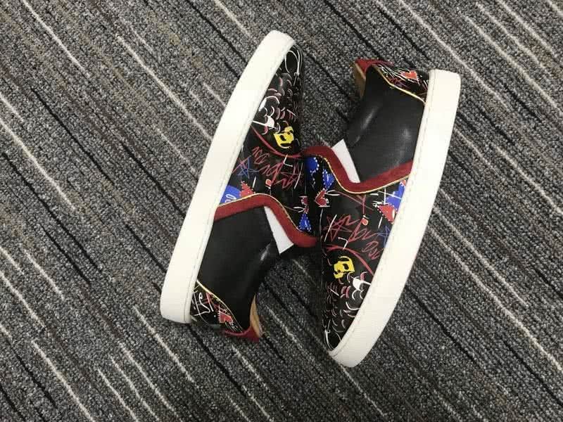 Christian Louboutin Low Top Black And Painting 6