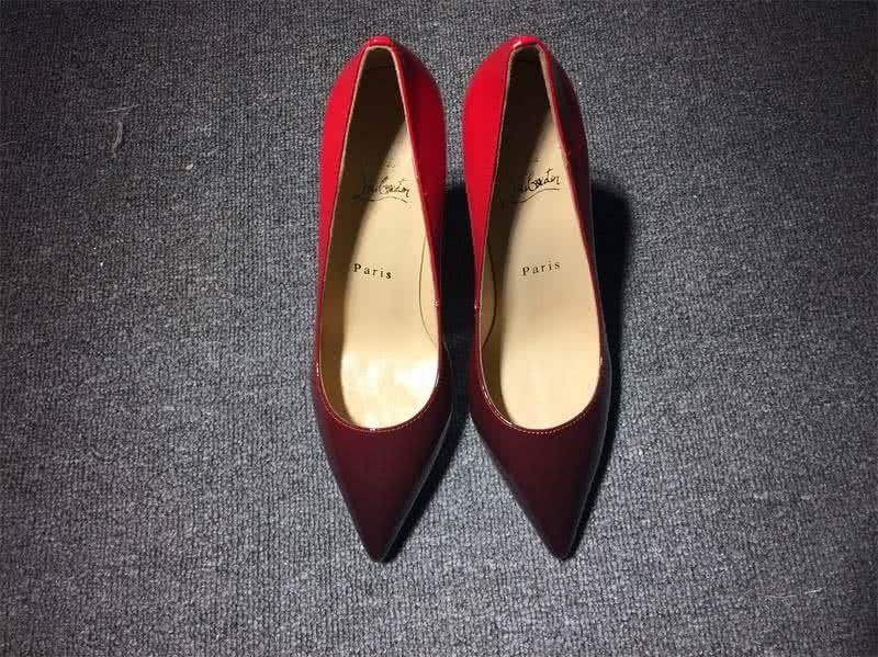 Christian Louboutin High Heels Gradient Red  2