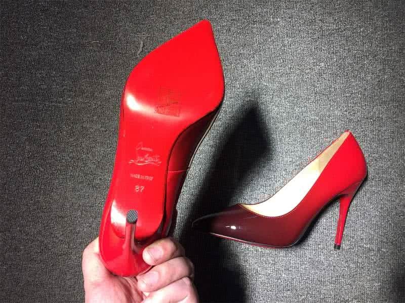 Christian Louboutin High Heels Gradient Red  8
