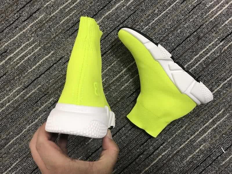Balenciaga Speed Sock Boots Light Yellow 7