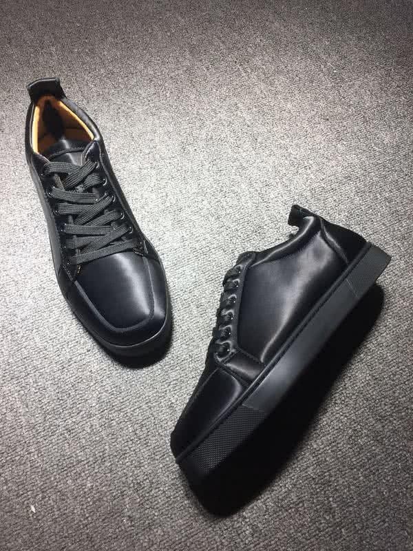 Christian Louboutin Low Top Lace-up All Black 4