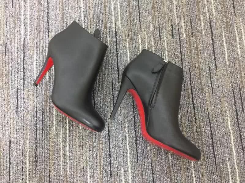 Christian Louboutin Women's Boots Black High Heels 7