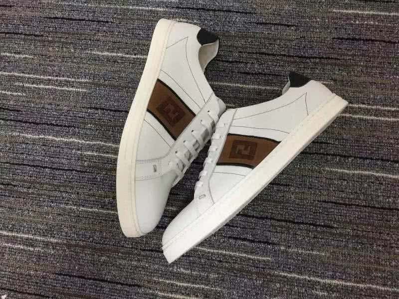 Fendi Men's White Leisure Shoes 3