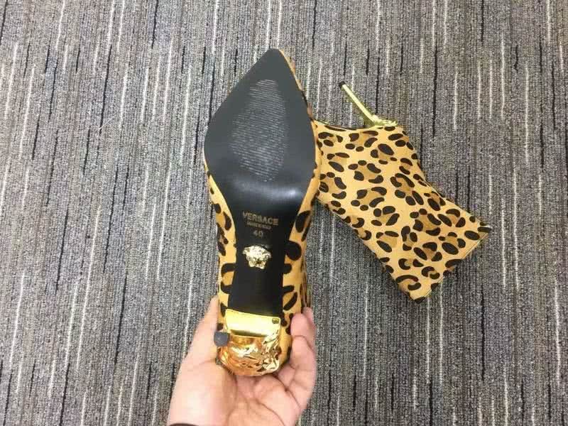 Versace Leopard print Boots Leisure Shoes Women 2