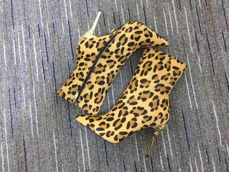 Versace Leopard print Boots Leisure Shoes Women 5