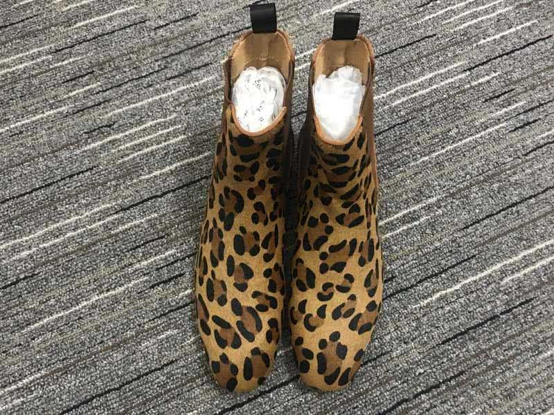 Christian Louboutin Men's Boots Suede Leopard 3