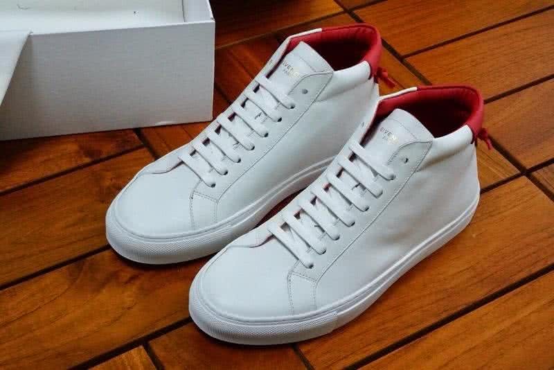 Givenchy Sneakers Middle Top White And Red Men 1