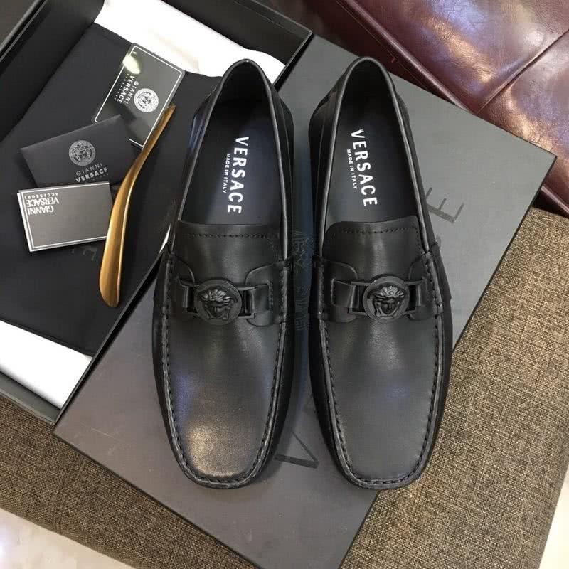 Versace Top Quality Loafers Classic Black Men 2