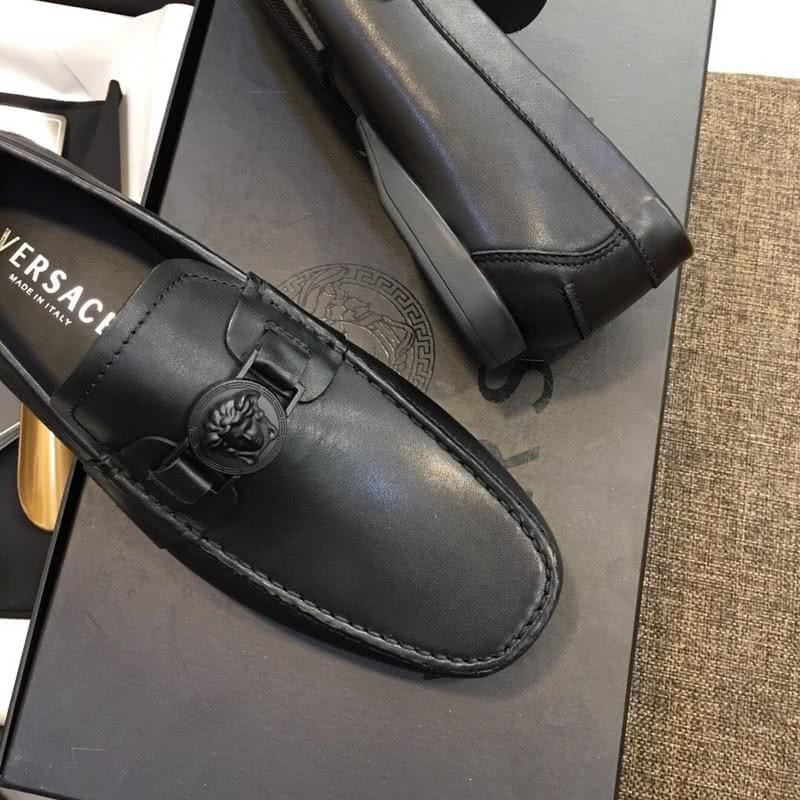 Versace Top Quality Loafers Classic Black Men 4